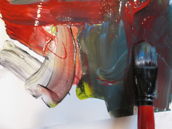 La Casa de las Quimeras talleres creativos. Pintando.